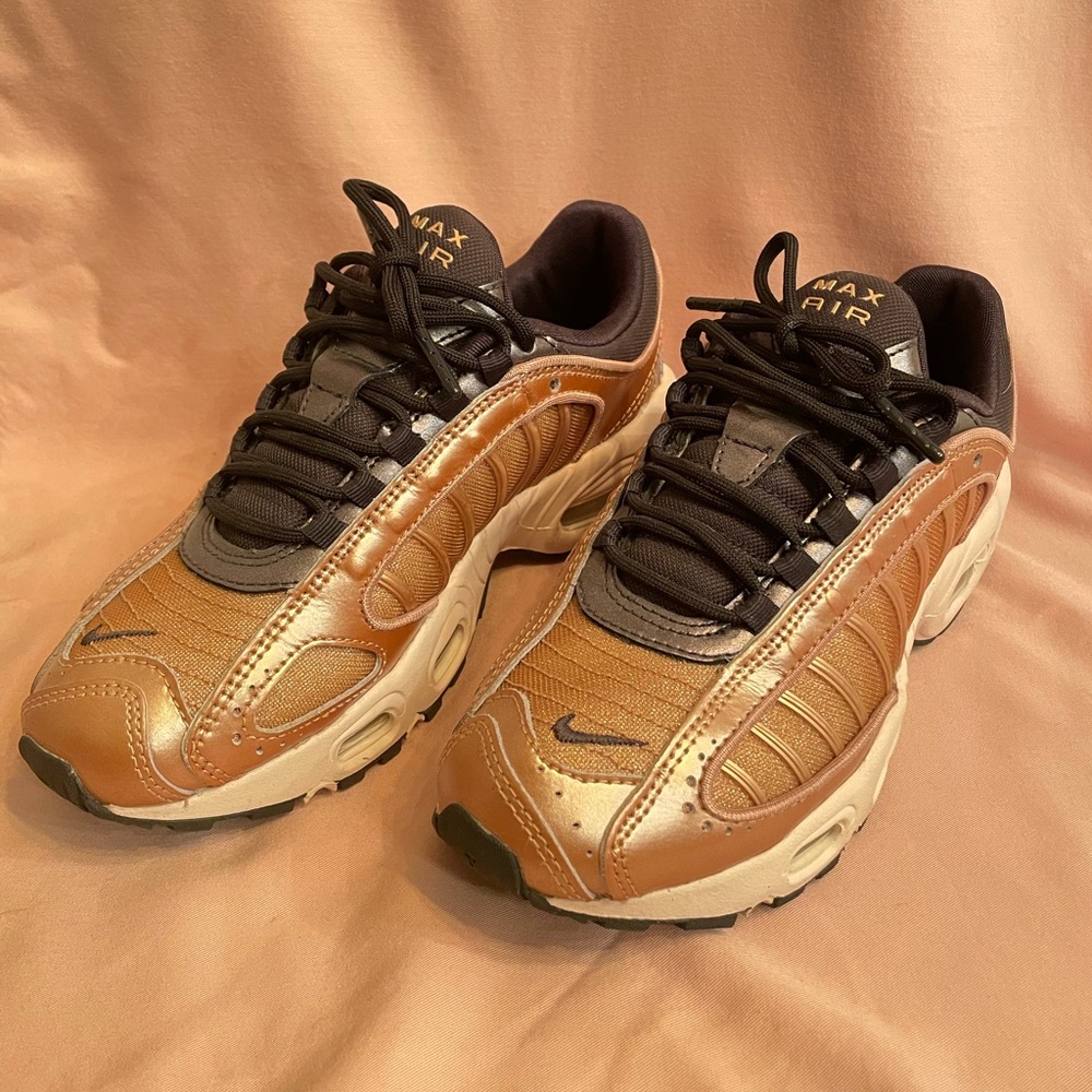 Rose gold Nikes